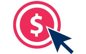 Pay per click target icon